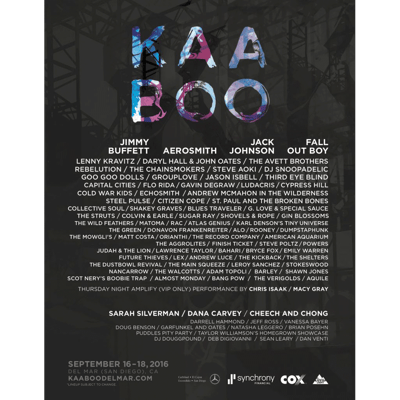 Featured Event - KAABOO Del Mar 2016